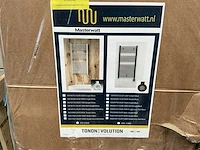 Masterwatt calor black 300201000 design radiator - afbeelding 3 van  4