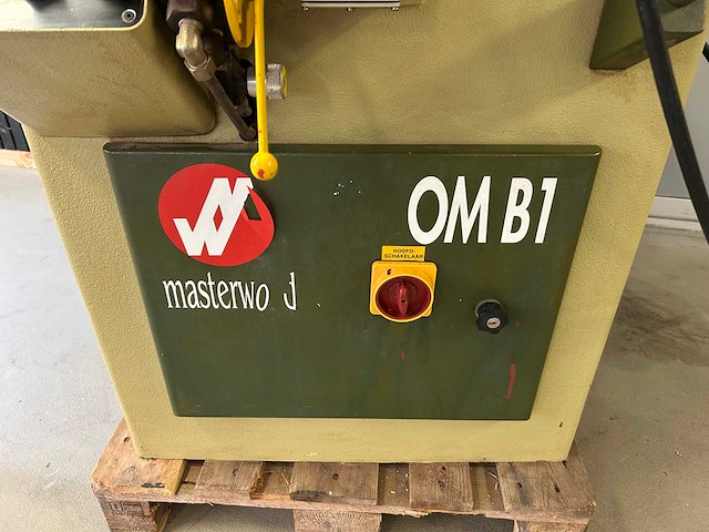 Masterwood om b1 horizontale gatensteek machine - afbeelding 9 van  15