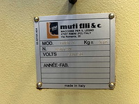 Masterwood om b1 v verticale gatensteek machine - afbeelding 14 van  14