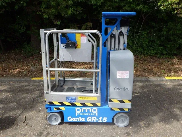 Masthoogwerker genie gr-15 6.50m elektrisch 2006 - afbeelding 1 van  1