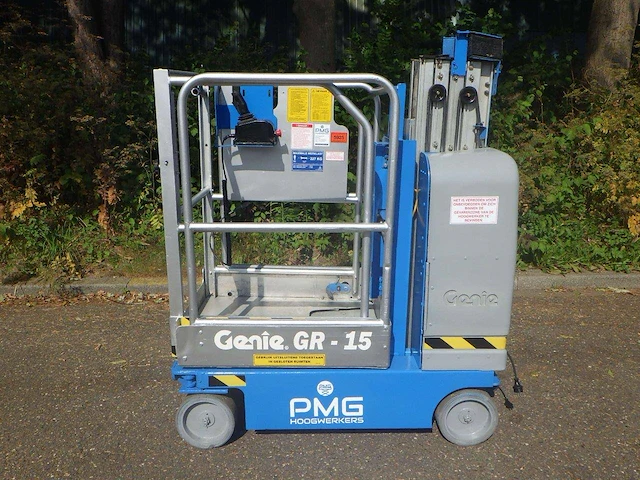 Masthoogwerker genie gr-15 elektrisch 6.50m 2007 - afbeelding 1 van  1