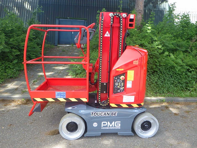 Masthoogwerker jlg toucan 8e elektrisch 8.20m 2016 - afbeelding 1 van  1