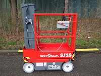 Masthoogwerker skyjack sj16 elektrisch 6.75m 2014