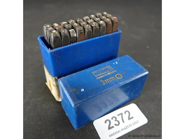 Masus slagletters 3mm - afbeelding 1 van  5