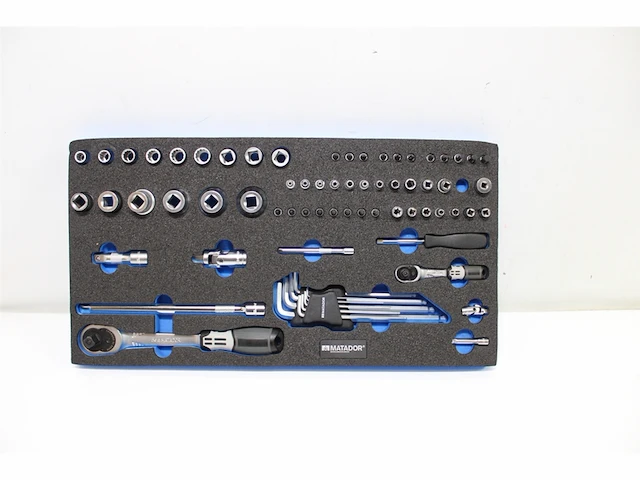 Matador mts dopsleutelset xl 72delig 1/4 en 1/2 - afbeelding 2 van  2