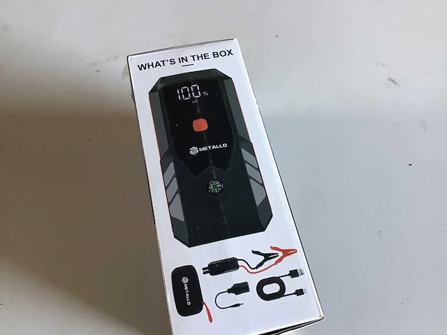 Matallo jump starter 3000a acculader - afbeelding 4 van  4