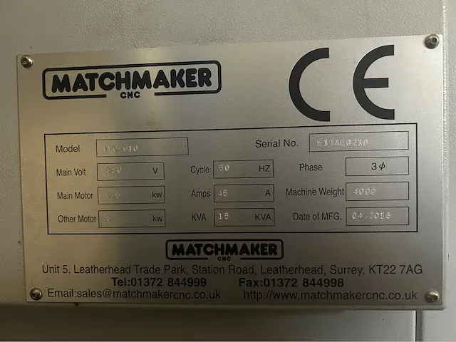 Matchmaker - vmc-610 - cnc bewerkingscentra - afbeelding 3 van  12