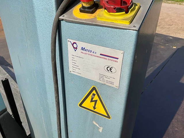 Matco a316l palletfoliewikkelaar - afbeelding 10 van  10