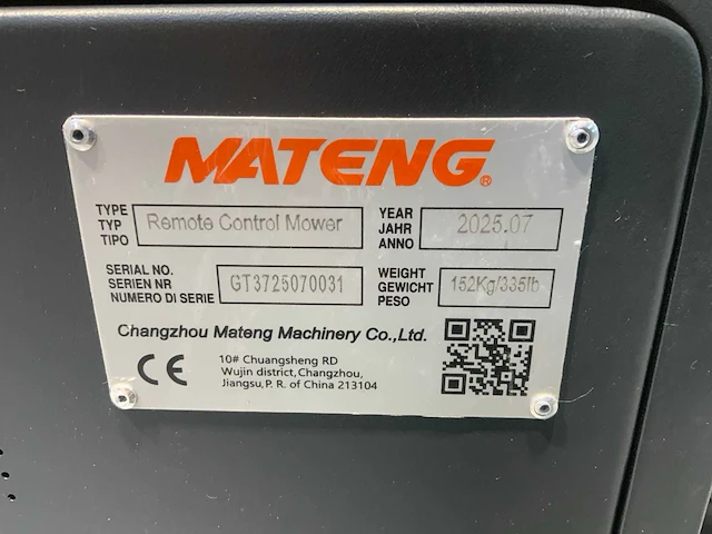 Mateng grasmaaier rupsbanden, op afstandsbediening, grassen - afbeelding 24 van  38