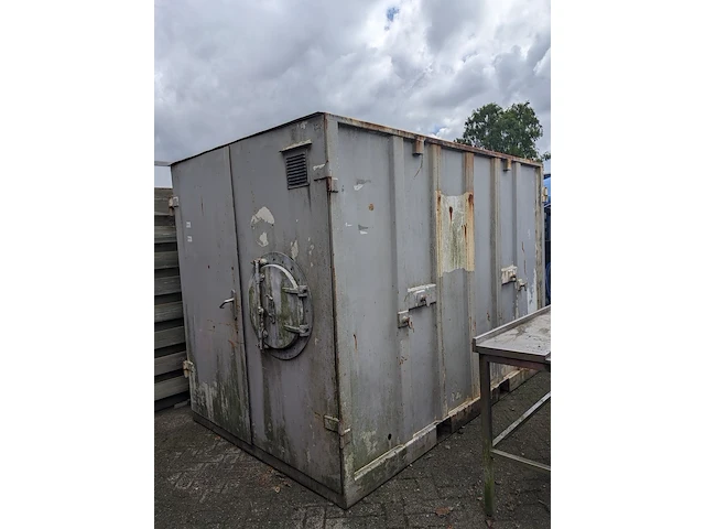 Materiaalcontainer met heftrucksledes - afbeelding 1 van  10