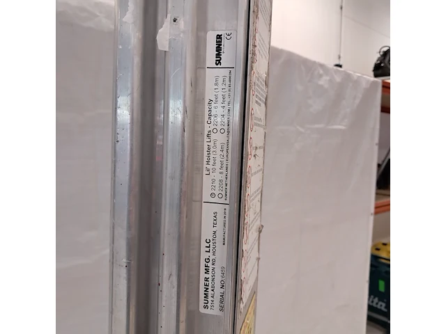 Materiaallift 3,40m ~ sumner, 2210, bouwjaar 2019 - afbeelding 9 van  9