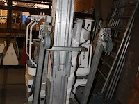 Materiaallift alplift, met vierdelige mast, max belasting 300 kg. - afbeelding 3 van  3