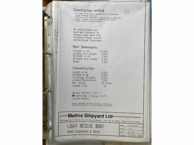 Mathis - 1999 - light rescue boat - afbeelding 80 van  91