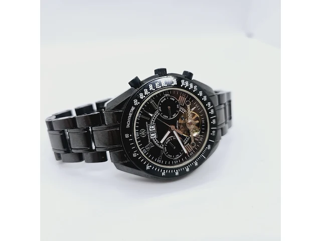 Mathis montabon mm-09 keramiek horloge - automatisch uurwerk open heart - afbeelding 5 van  8
