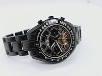 Mathis montabon mm-09 keramiek horloge - automatisch uurwerk open heart - afbeelding 5 van  8