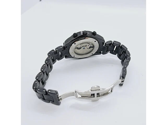 Mathis montabon mm-09 keramiek horloge - automatisch uurwerk open heart - afbeelding 7 van  8