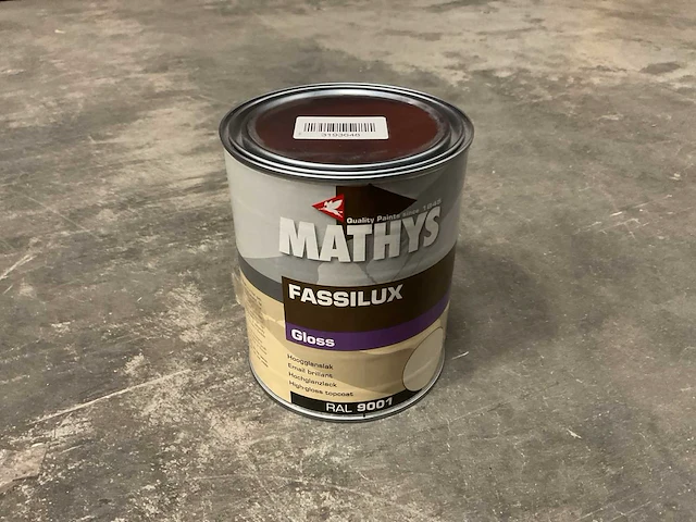 Mathys - fassilux - blik á 1l hoogglanslak - afbeelding 1 van  1