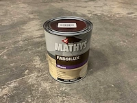 Mathys - fassilux - blik á 1l hoogglanslak - afbeelding 1 van  1