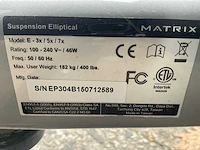Matrix e 3x/5x/7x crosstrainer - afbeelding 8 van  8