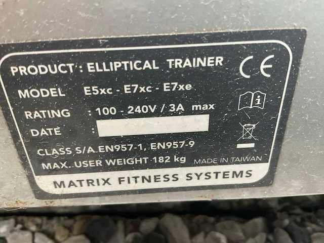 Matrix e5xc/e7xc/e7xe crosstrainer (2x) - afbeelding 2 van  10