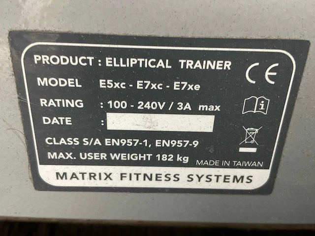 Matrix e5xc/e7xc/e7xe crosstrainer (2x) - afbeelding 10 van  10