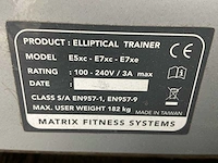 Matrix e5xc/e7xc/e7xe crosstrainer (2x) - afbeelding 10 van  10