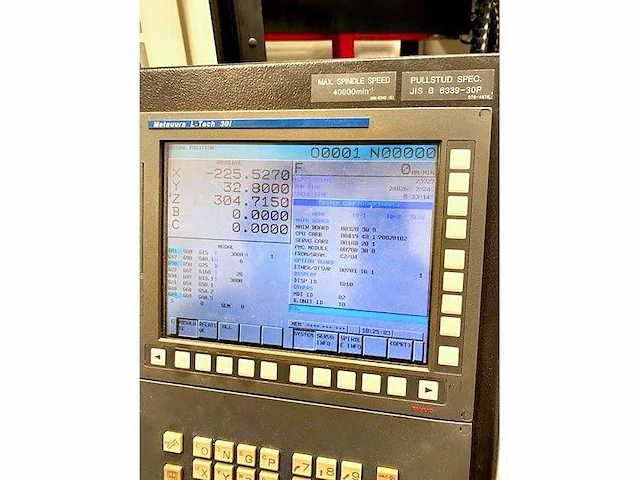 Matsuura - lx-0 + workpal system 3r - cnc freesmachine - 2007 - afbeelding 12 van  17