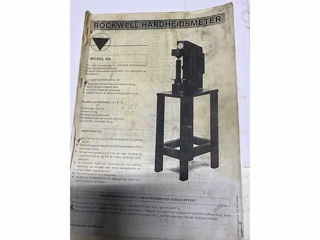 Matsuzawa - hardheidtester - afbeelding 9 van  22