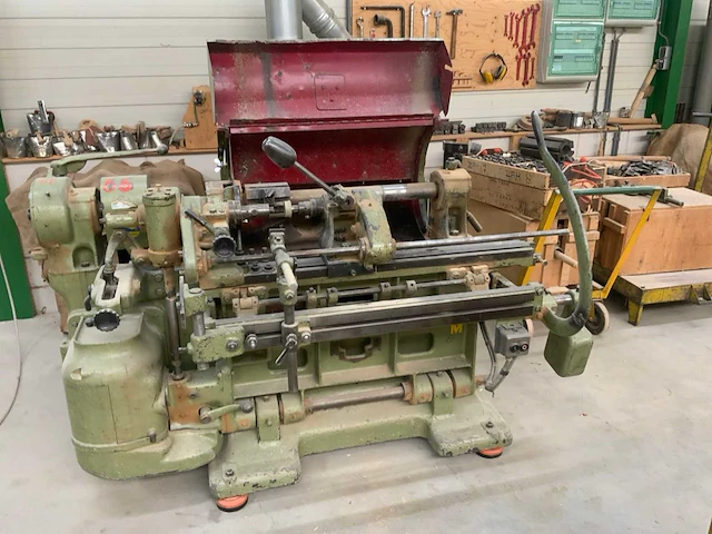 Mattison 55-f houtdraaibank halfautomaat - afbeelding 1 van  9
