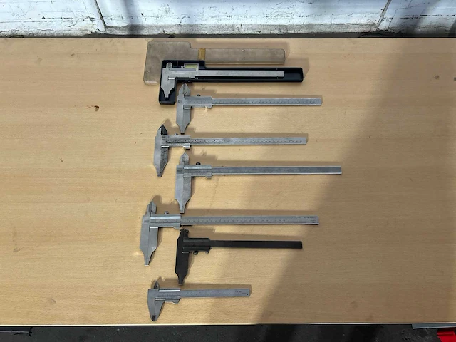 Mauser en preisser schuifmaten (7x) - afbeelding 1 van  8