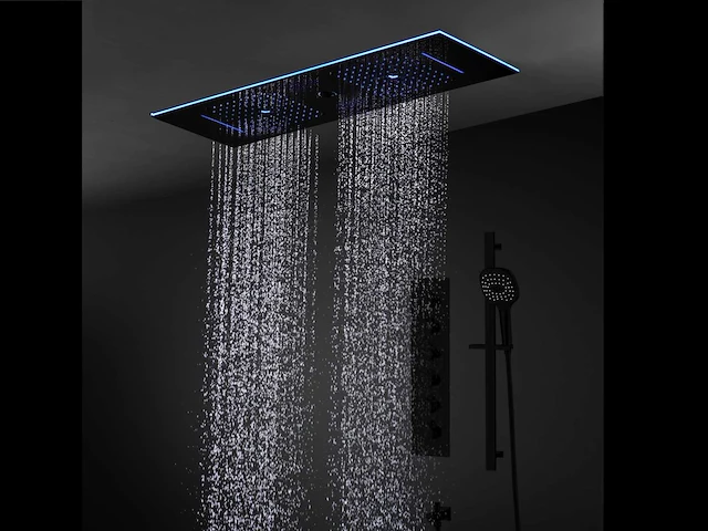 Mawialux - 5-in-1 doucheset met bluetooth - chroom - afbeelding 4 van  13