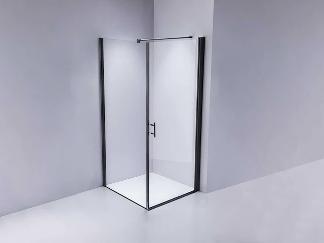 Mawialux - dallas - douchecabine 100cm - mat zwart - afbeelding 11 van  11