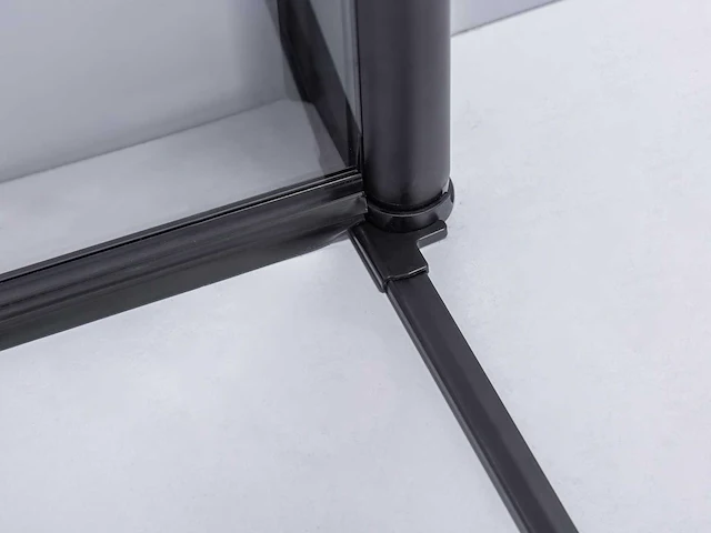 Mawialux - dallas - douchecabine 90cm - mat zwart - afbeelding 7 van  11