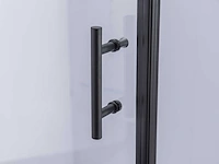 Mawialux - dallas - douchecabine 90cm - mat zwart - afbeelding 9 van  11