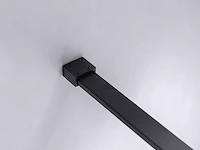 Mawialux - dallas - douchecabine 90cm - mat zwart - afbeelding 10 van  11