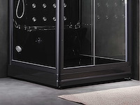 Mawialux 2-persoons stoomcabine - lonzo - zwart - afbeelding 5 van  11