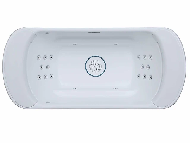 Mawialux 2-persoons vrijstaand design massagebad - waterval - afbeelding 2 van  11