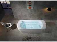 Mawialux 2-persoons vrijstaand design massagebad - waterval - afbeelding 6 van  11