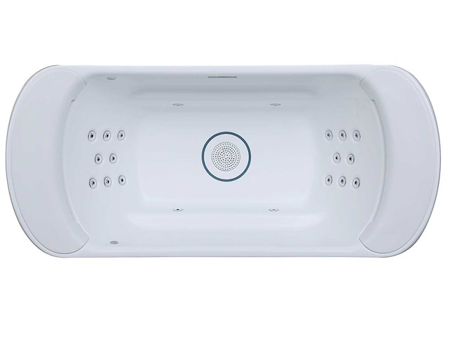 Mawialux 2-persoons vrijstaand design massagebad - waterval - afbeelding 2 van  11