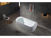 Mawialux 2-persoons vrijstaand design massagebad - waterval - afbeelding 8 van  11