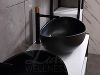 Mawialux badkamermeubel 150cm met 2 hangkasten - mat wit - afbeelding 10 van  30