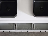 Mawialux badkamermeubel 150cm met 2 hangkasten - mat wit - afbeelding 30 van  30