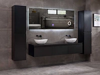 Mawialux badkamermeubel mat zwart 150/180cm breedte keuze - afbeelding 4 van  41