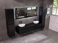 Mawialux badkamermeubel mat zwart 150/180cm breedte keuze - afbeelding 5 van  41