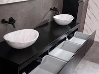 Mawialux badkamermeubel mat zwart 150/180cm breedte keuze - afbeelding 13 van  41