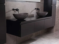 Mawialux badkamermeubel mat zwart 150/180cm breedte keuze - afbeelding 21 van  41