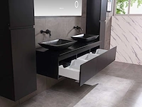 Mawialux badkamermeubel mat zwart 150/180cm breedte keuze - afbeelding 26 van  41