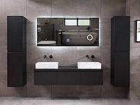 Mawialux badkamermeubel mat zwart 150/180cm breedte keuze - afbeelding 37 van  41