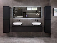 Mawialux badkamermeubel mat zwart 150/180cm breedte keuze - afbeelding 39 van  41