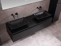 Mawialux badkamermeubel mat zwart 150/180cm breedte keuze - afbeelding 22 van  41